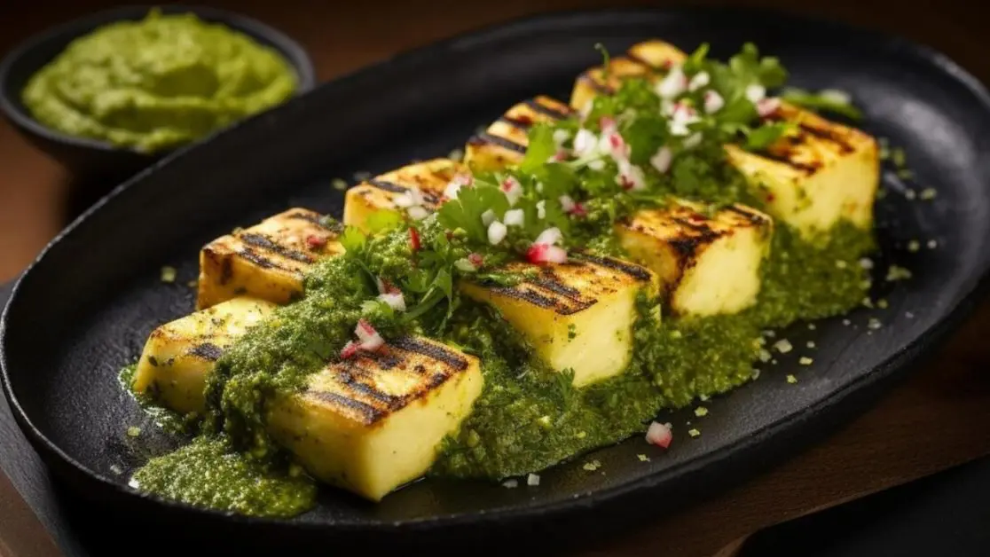 Make Grilled Paneer in microwave