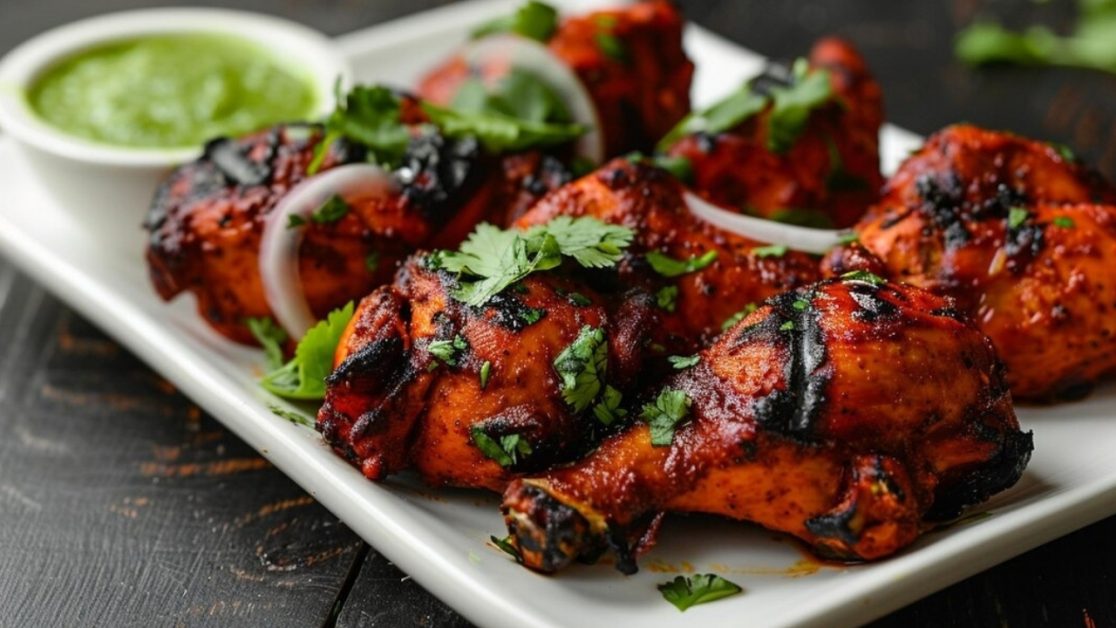Make Tandoori Chicken in microwave