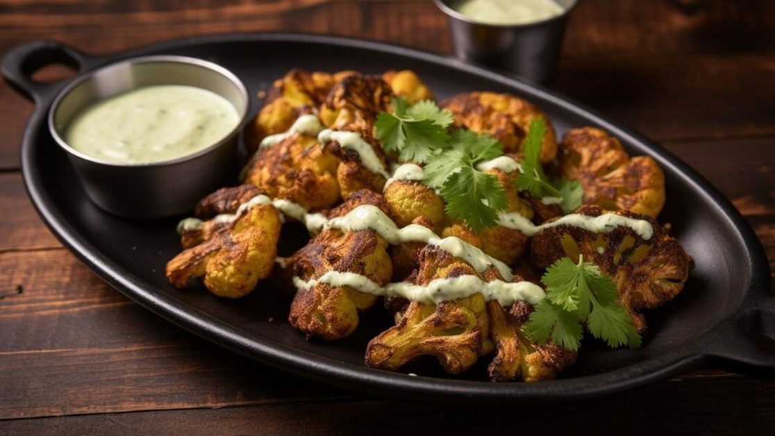 Make Tandoori gobi in microwave