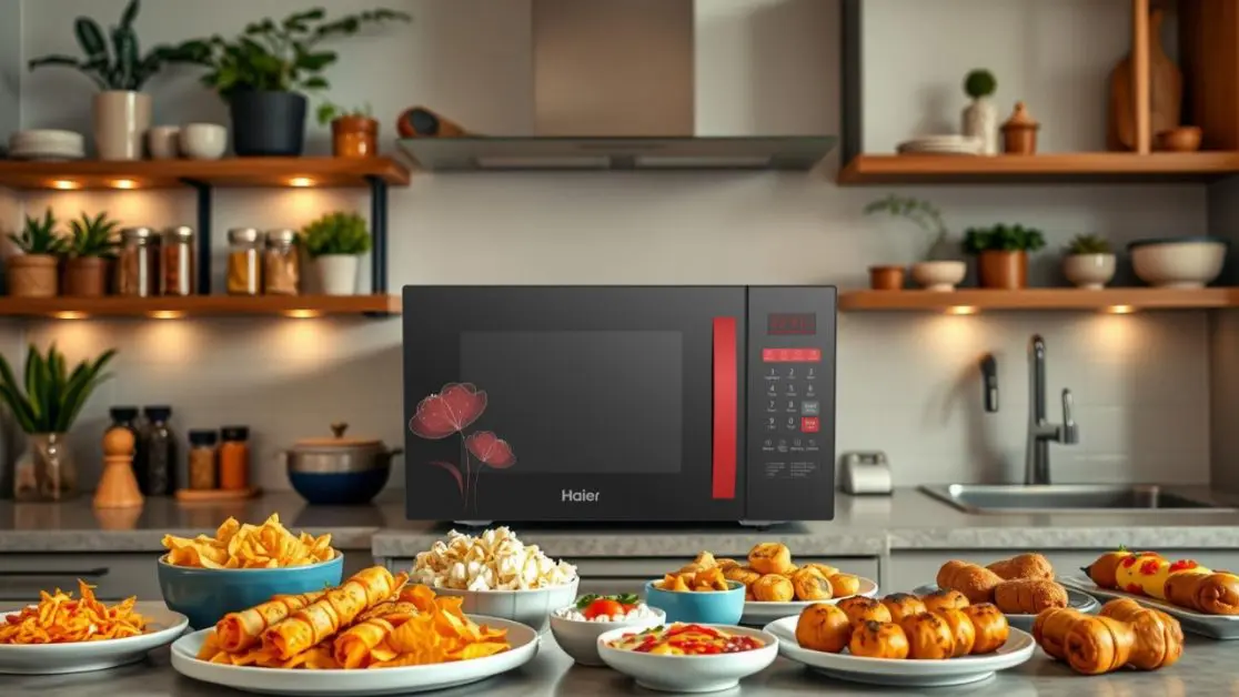 Microwave Ovens with Pre-set Indian Menus