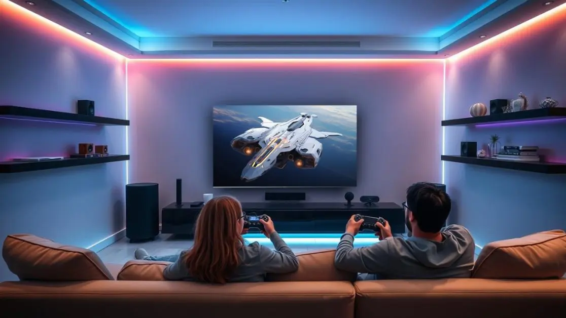 Perfect Gaming Experience on LED TV