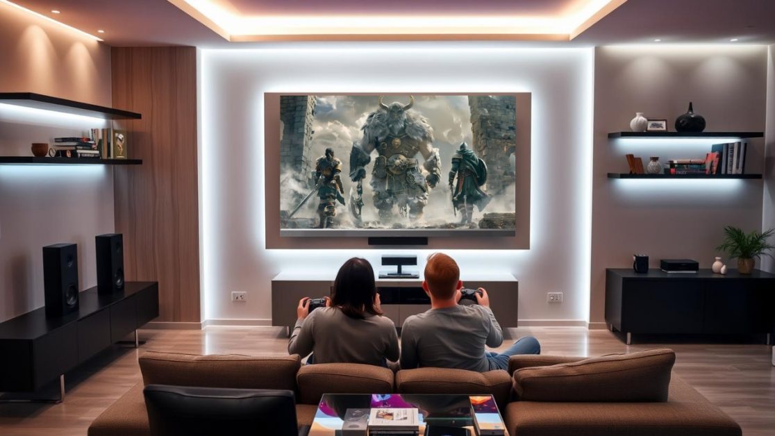 Play Video Games on LED TV