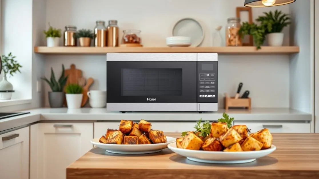 Rotisserie in a Microwave