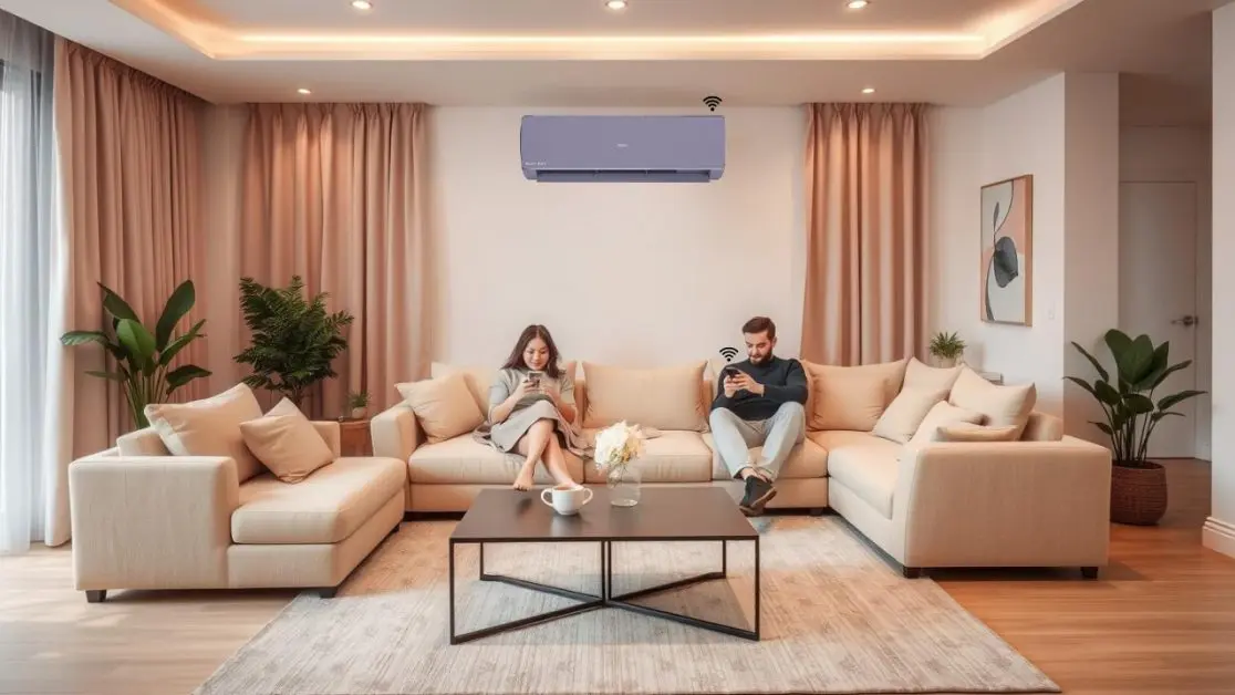 Smart AC in Living Room