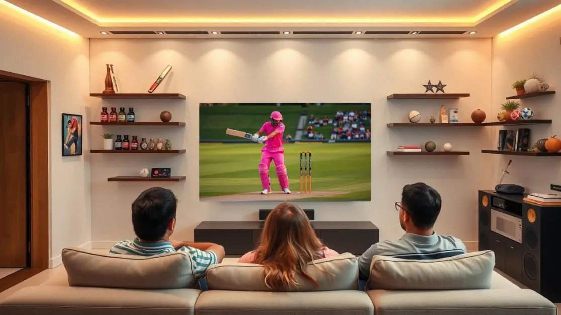 Smarter Cricket Streaming in Mini LED TV