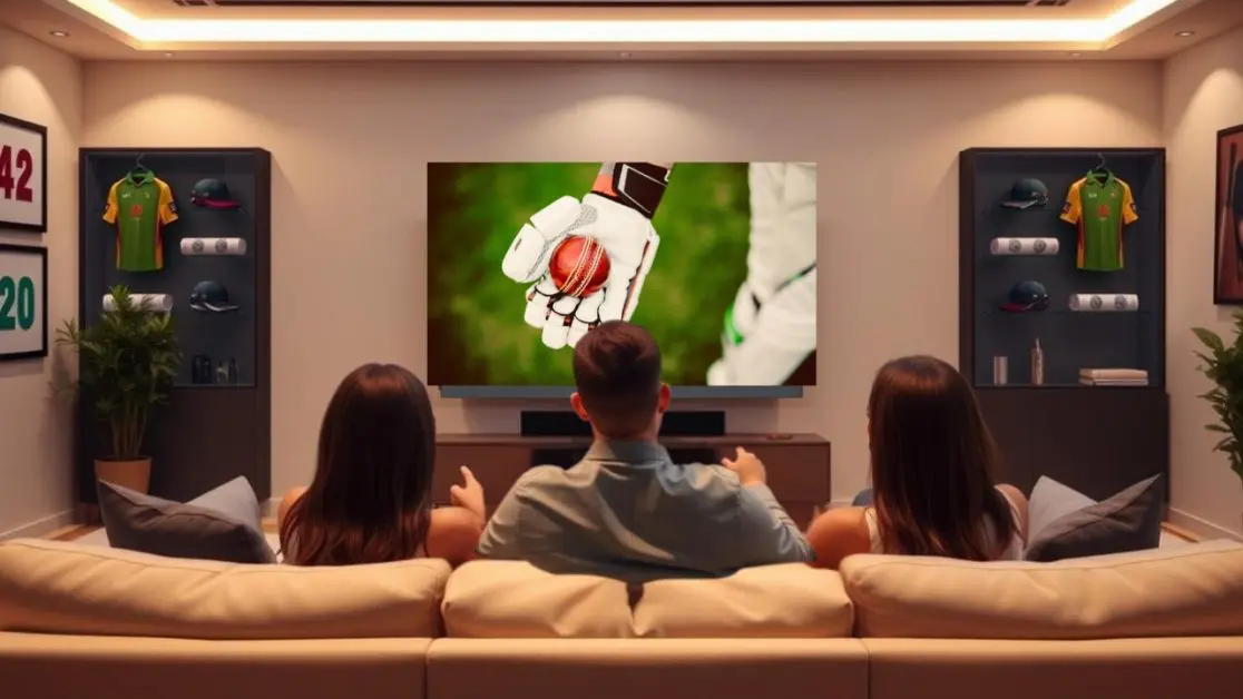 Ultimate Cricket-Watching Setup with OLED TV