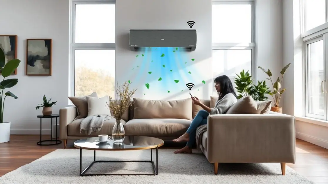 Voice and Wi-Fi Control in air conditioner