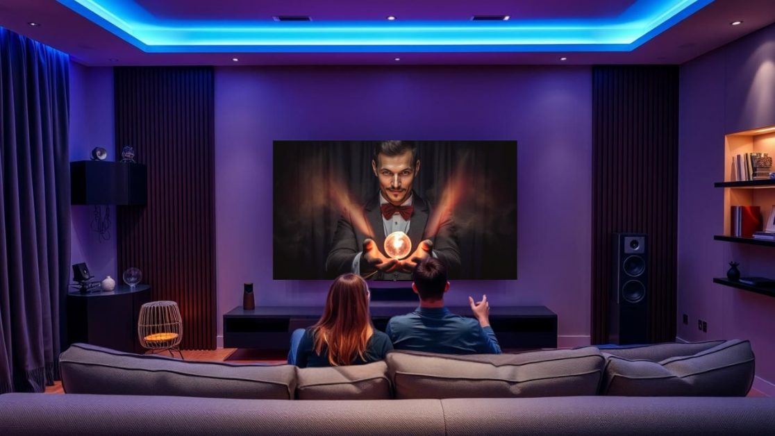 Watch Great Cinema in perfect LED TV
