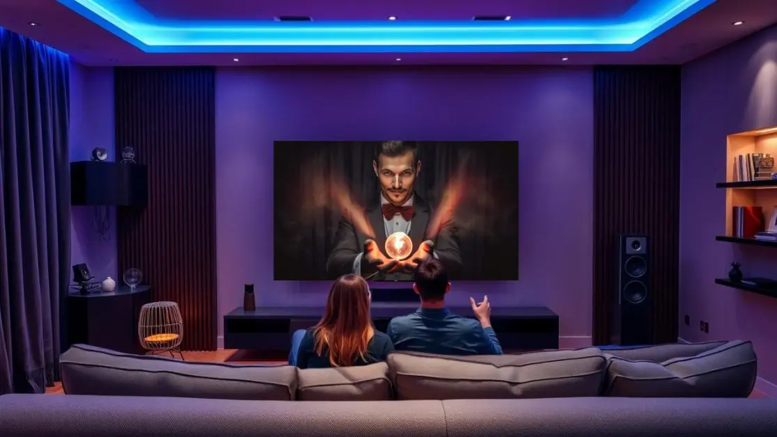 Watch Great Cinema in perfect LED TV