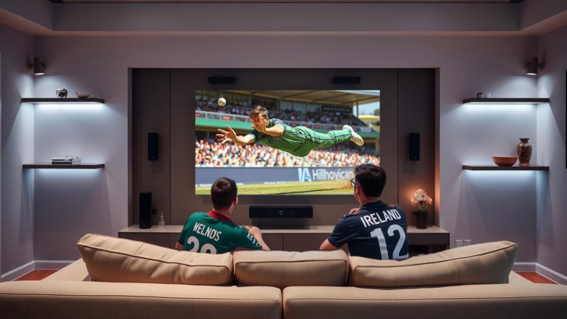 Watch Interesting Cricket matches in LED TV