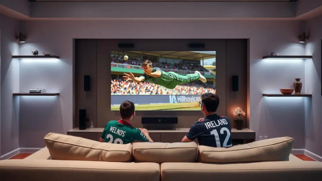 Watch Interesting Cricket matches in LED TV