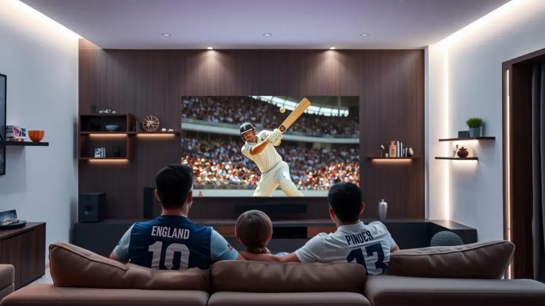 Watch Joe Root Fastest Test Run Record in 4k Mini LED TV