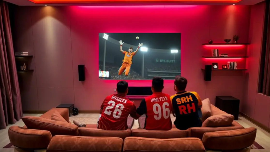 Watch RCB Vs SRH Live in Mini LED TV