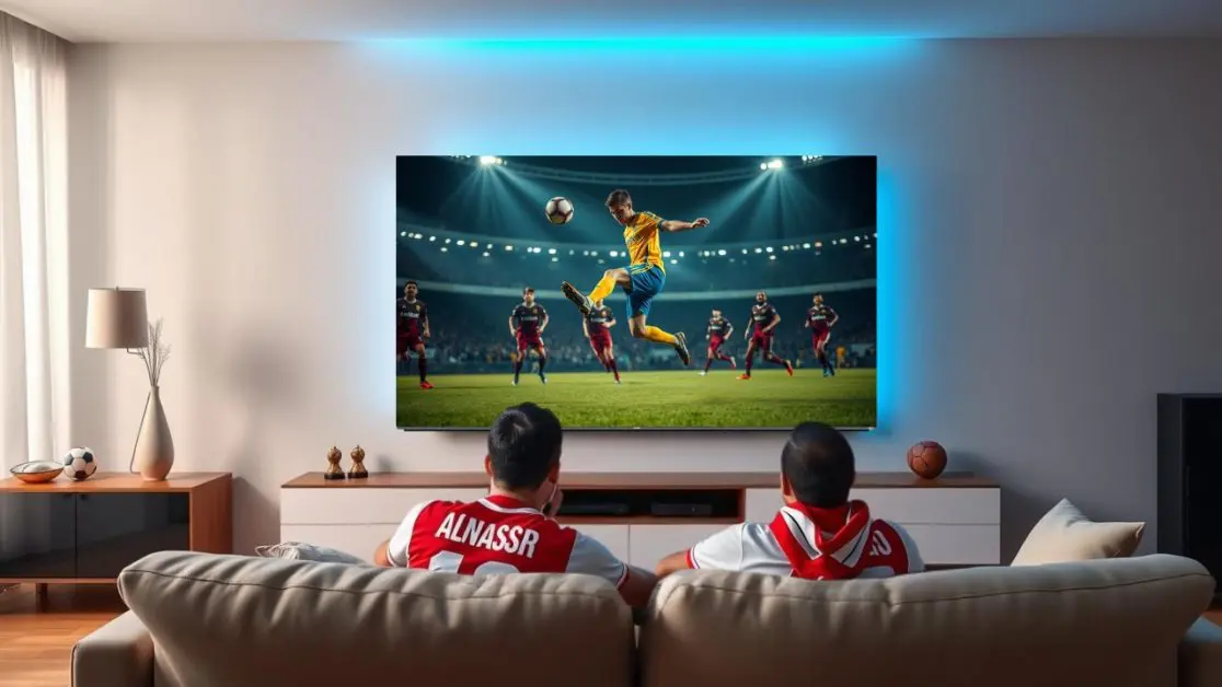 Watch Smooth Fast football in Mini LED TV