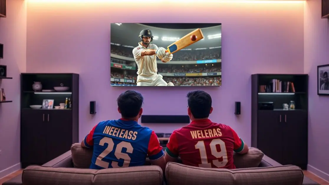 Watch cricket anytime in Mini LED TV