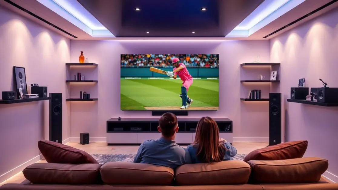 Watched Vaibhav Suryavanshi Dominate CSK in LED TV