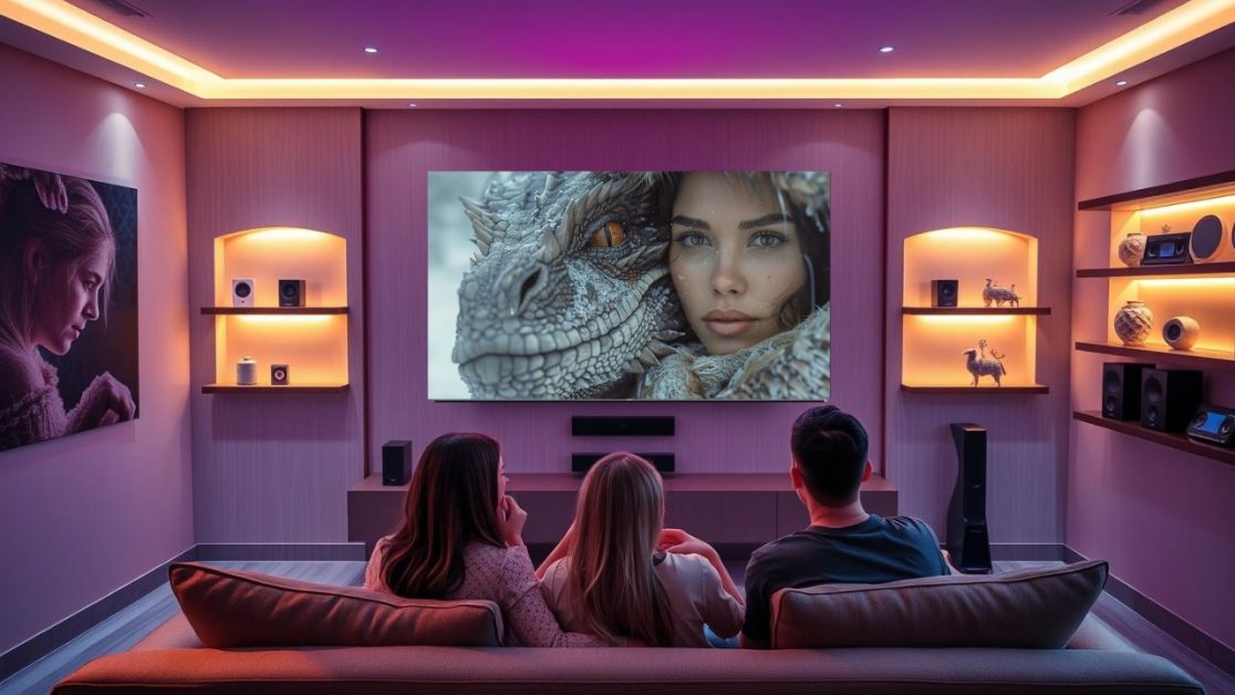 Watching Movies in LED TV