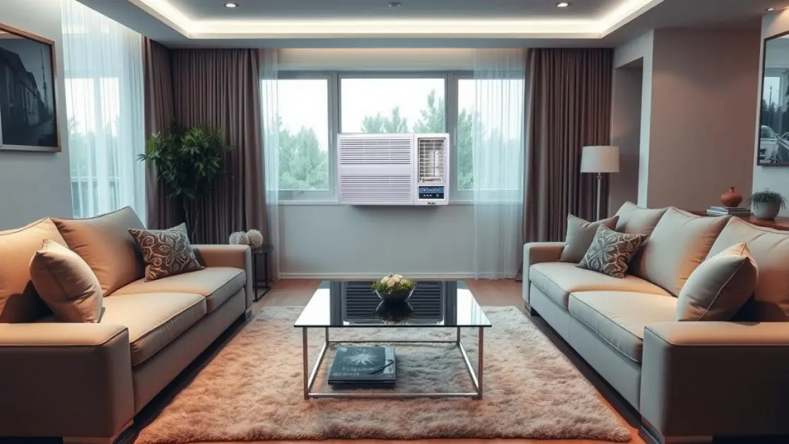 best cooling efficiency from a window AC
