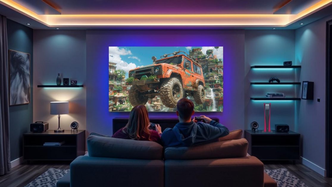 4K Resolution Gaming in Mini LED TV