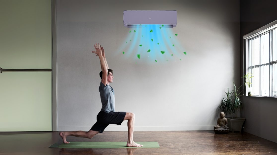 AC Helps You Create a Calm Yoga Space