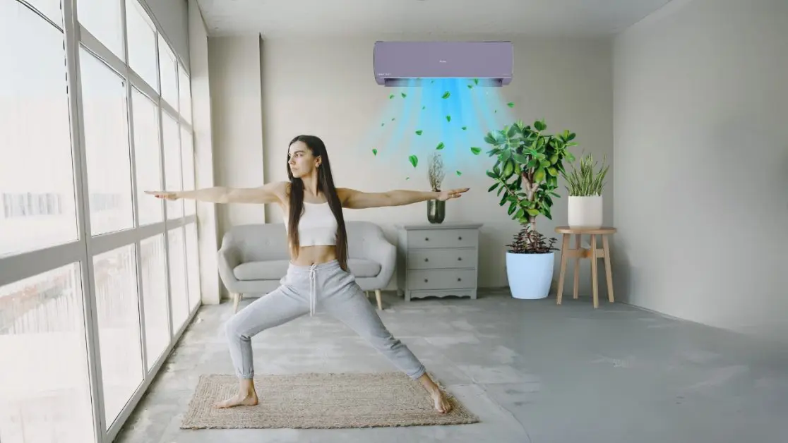 AC Is Perfect for Yoga at Home