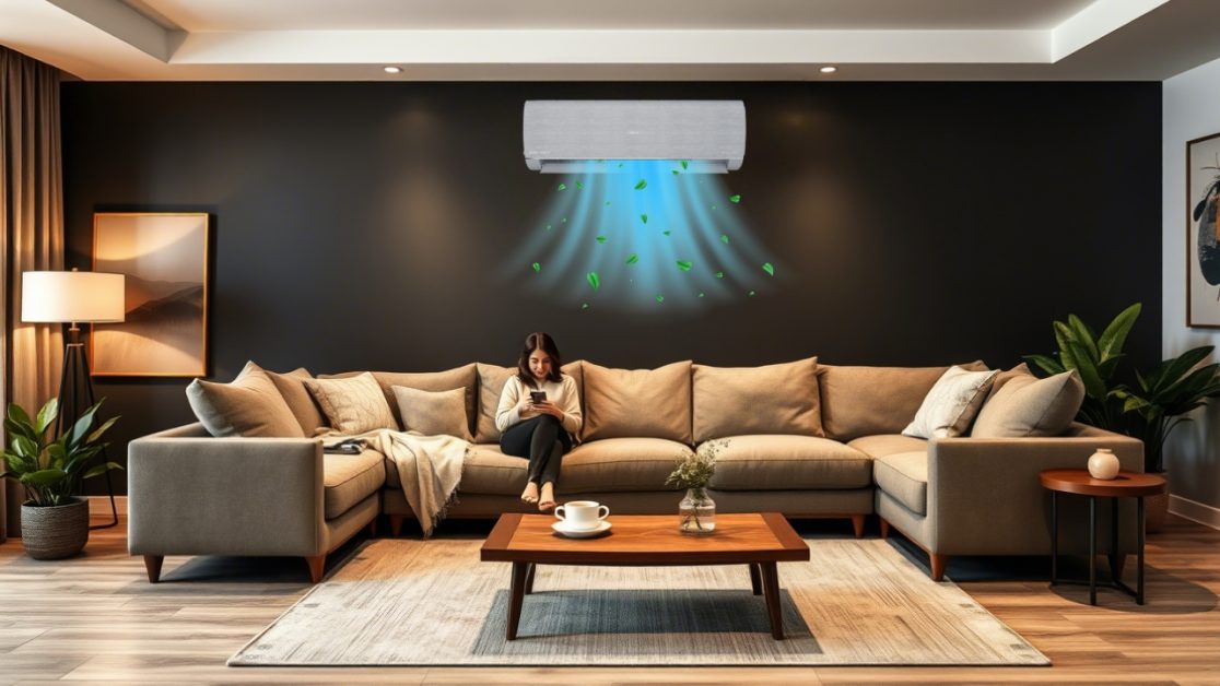 AC cooling bigger rooms with ease