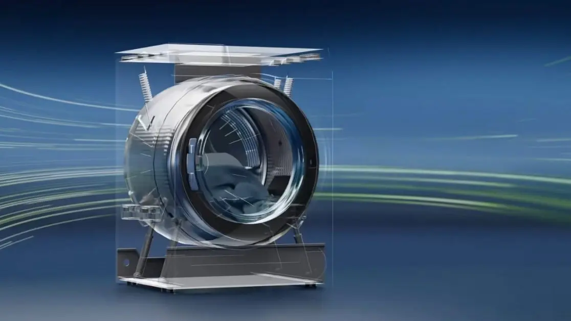 AI Dynamic Balance System in washing machine