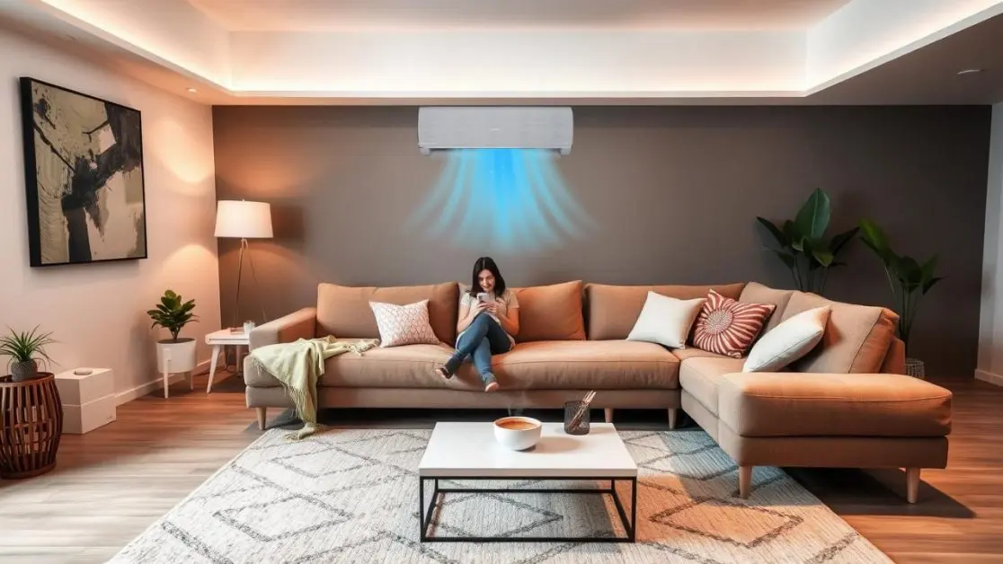 Air conditioner with Hexa Inverter Technology