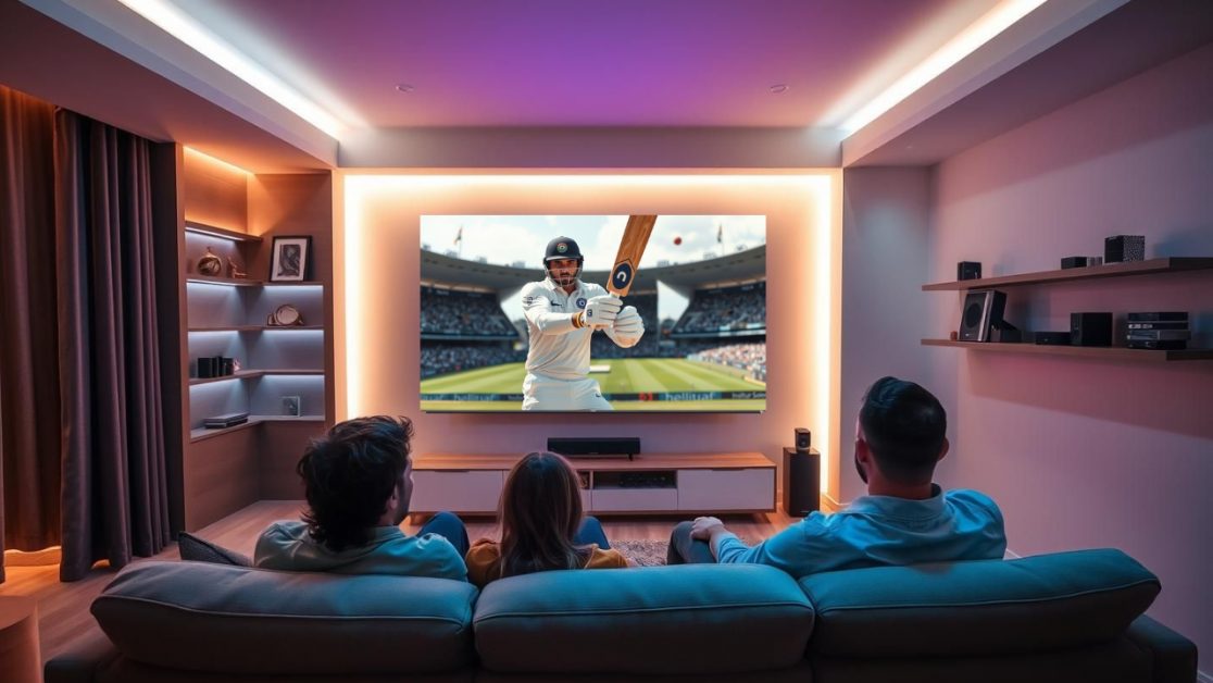 Capture cricket moments in Mini LED TV