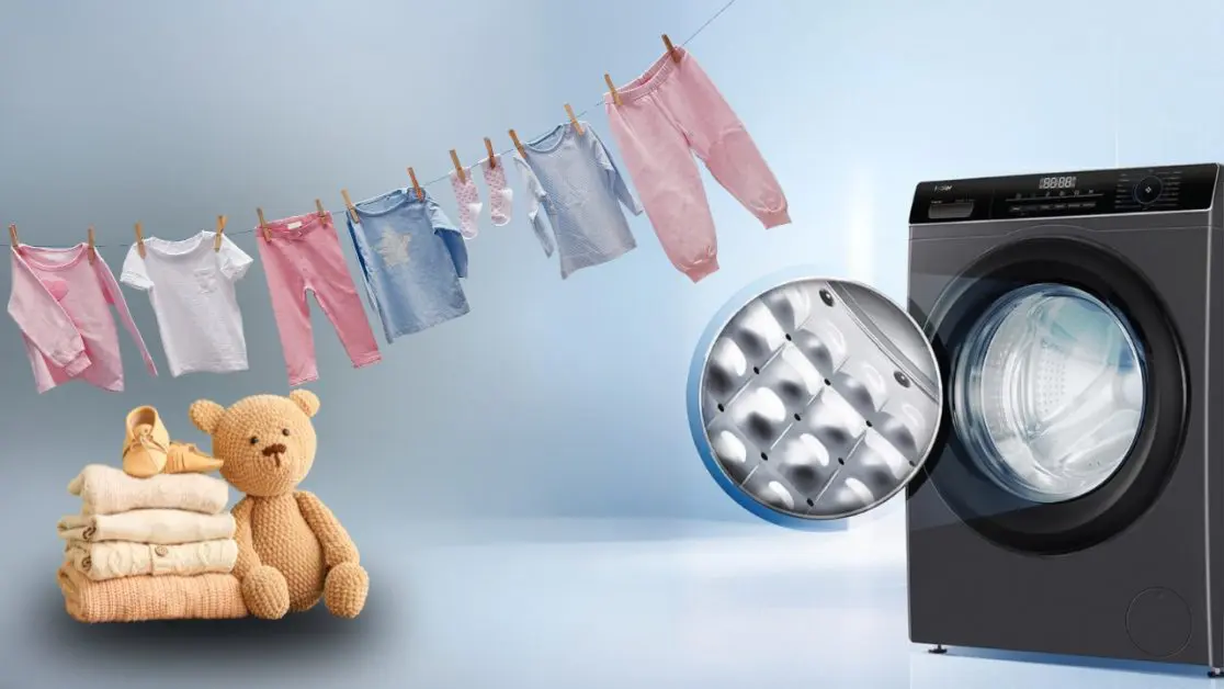 Clean Babywear in washing machine with ease