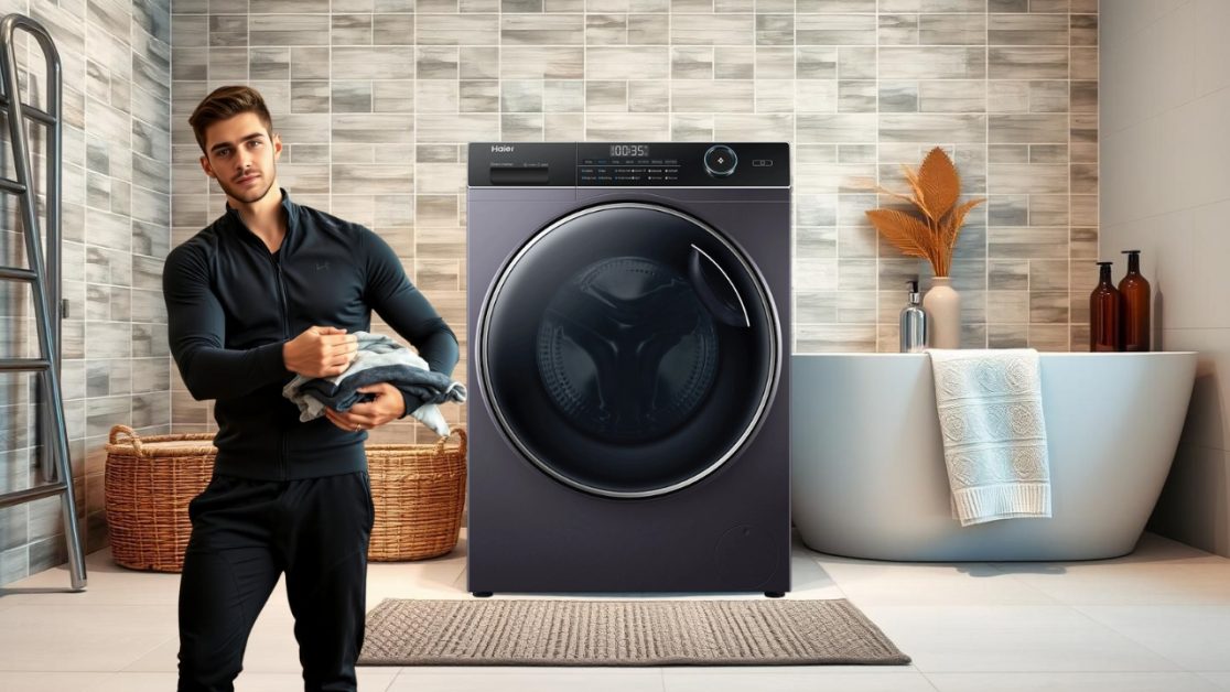 Clean Indian Man's Wardrobe in washing machine