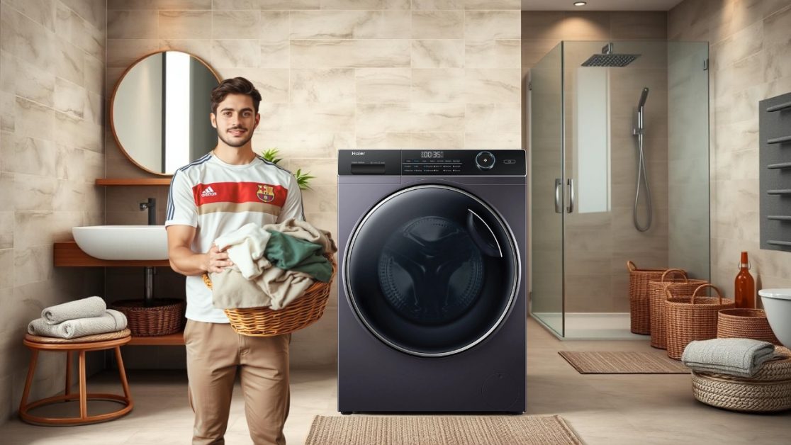 Clean your clothes in washing machine