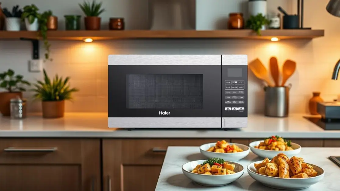 Cook different dishes in microwave
