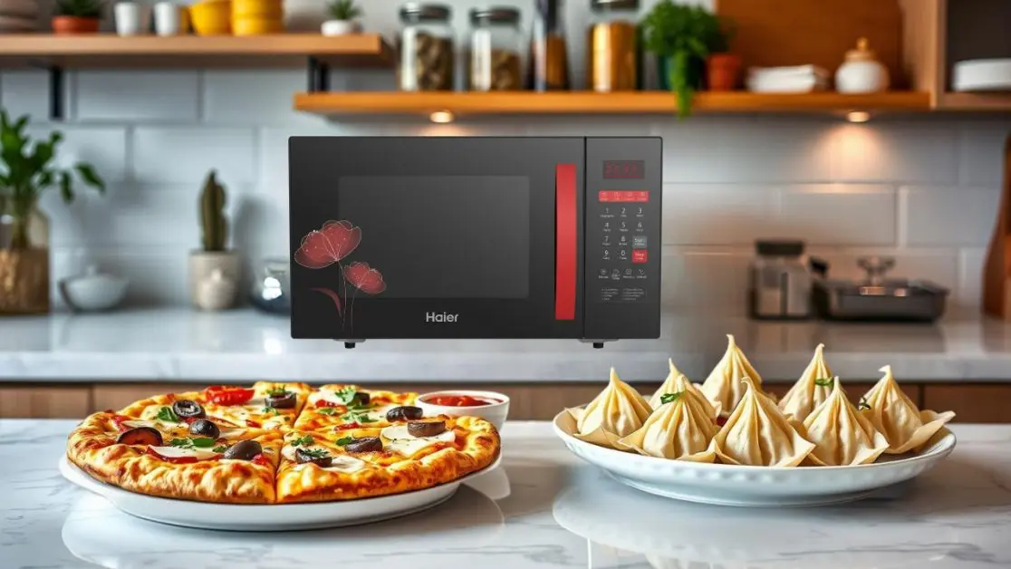 Cooking snacks in Microwave