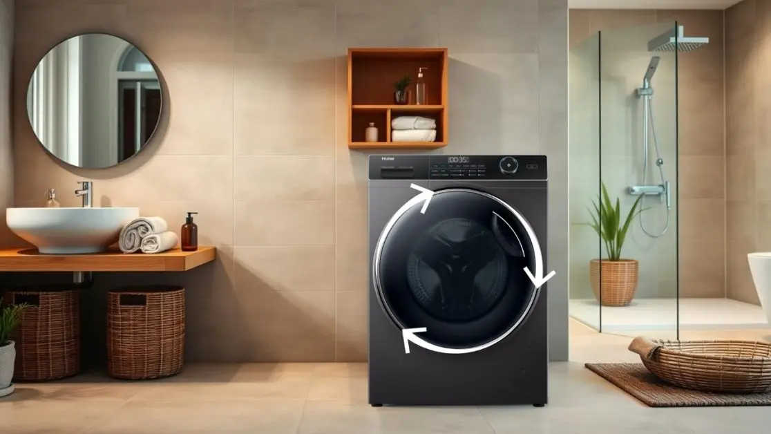 Direct Motion inverter motor in washing machine