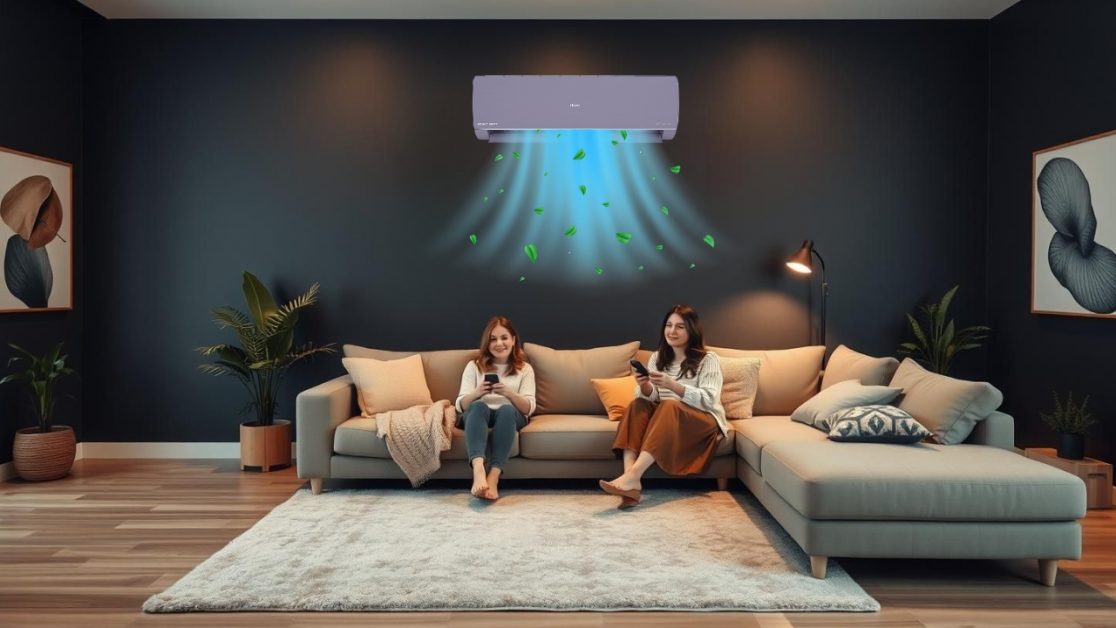 Enjoy your movies with smart AC