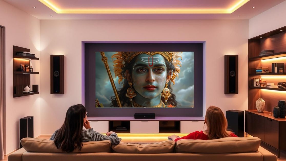 Experience Mahabharat in Mini LEd TV