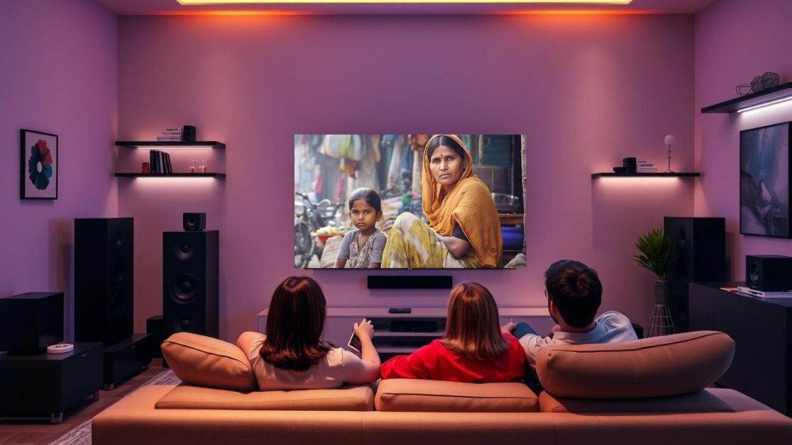 Experience the Cinematic movie thrill in OLED TV