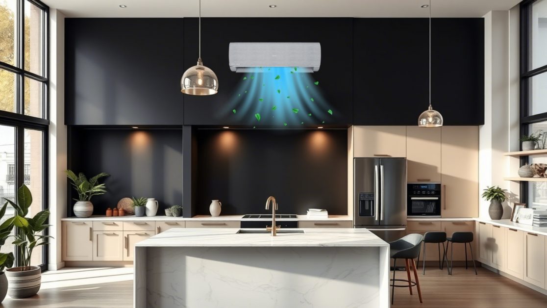 Fast Cooling for your open kitchen