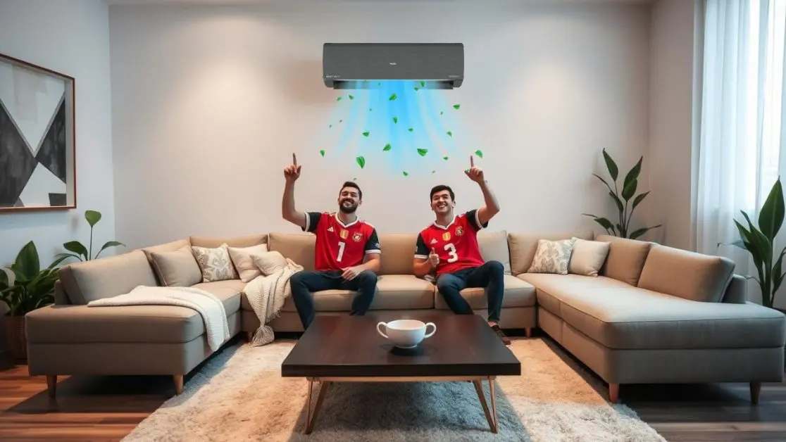 Get AI AC home for stadium level cooling