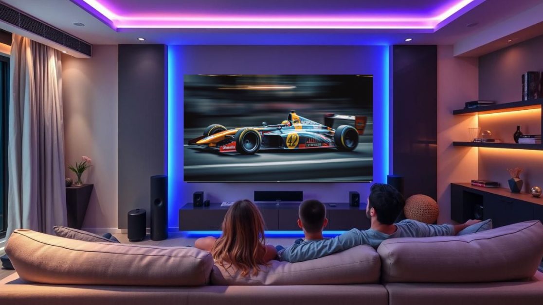 Get Feature rich mini LED TV home