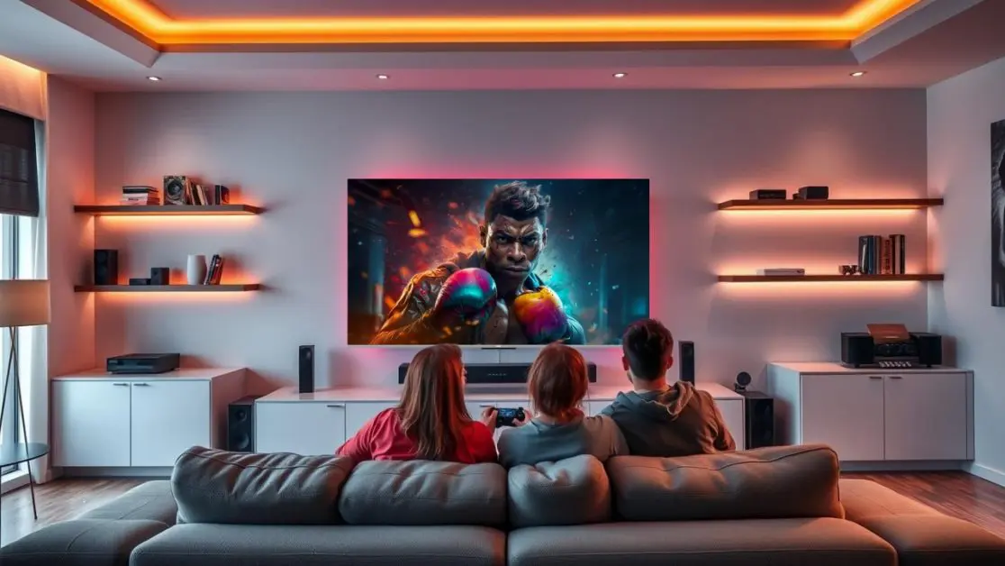 Get Gaming Mini LED Tv home