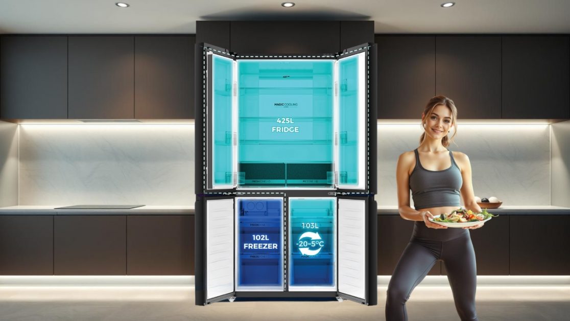 Get Magic zone in 4 door refrigerator