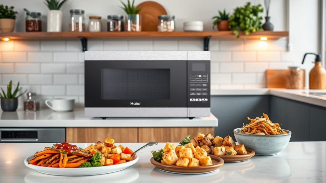 Get Microwaves with built in Air Fryer
