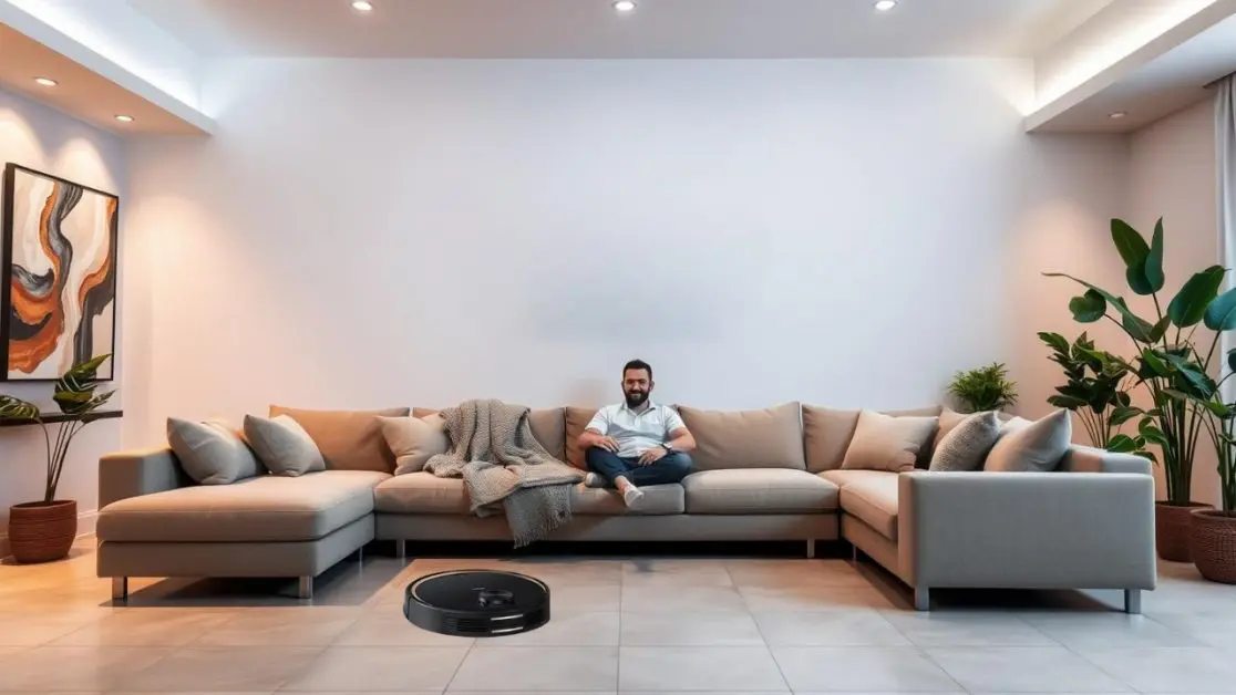 Get Robot Vacuum cleaner home