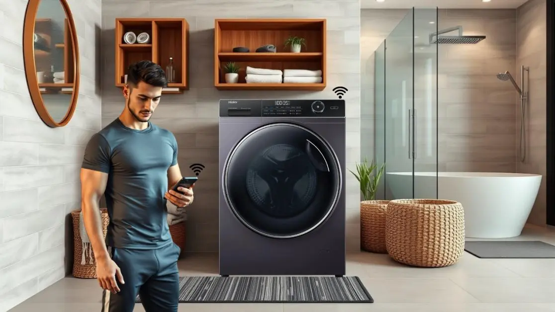 Get Smart Remote Control in washing machine