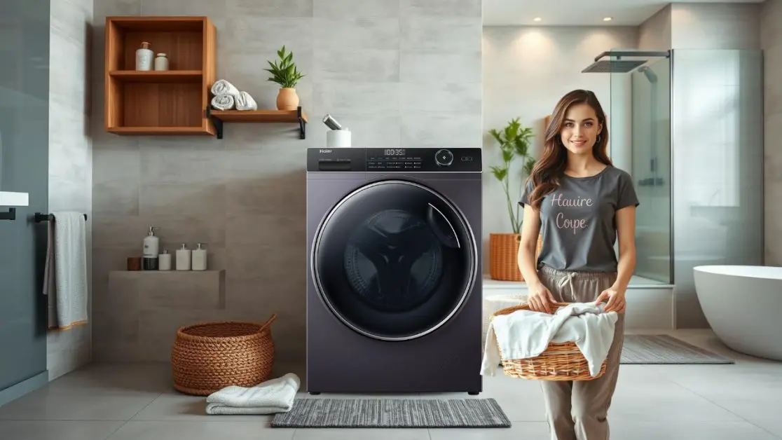 Get Smart washing machine that dry your clothes