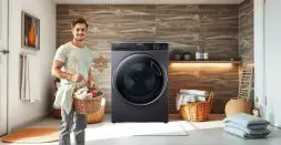 Get Washer-Dryer washing machine to your flat