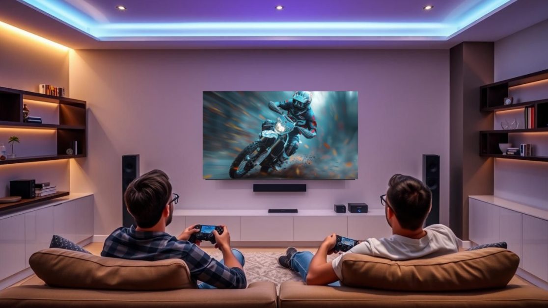 Get smoother gameplay with mini LED TV