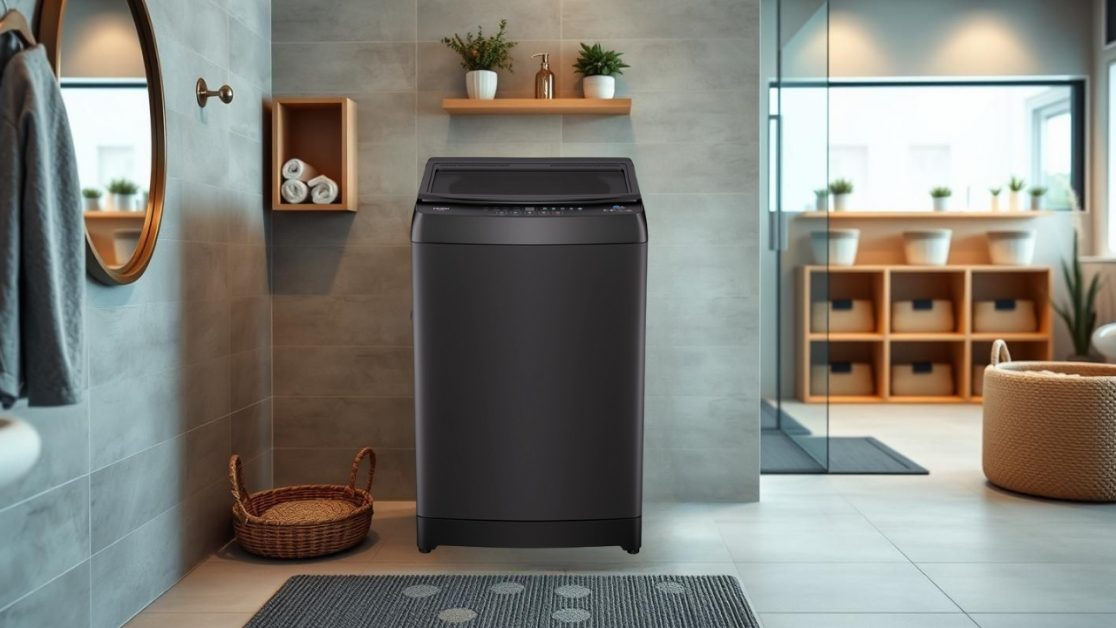 Get washing machine for your bathroom